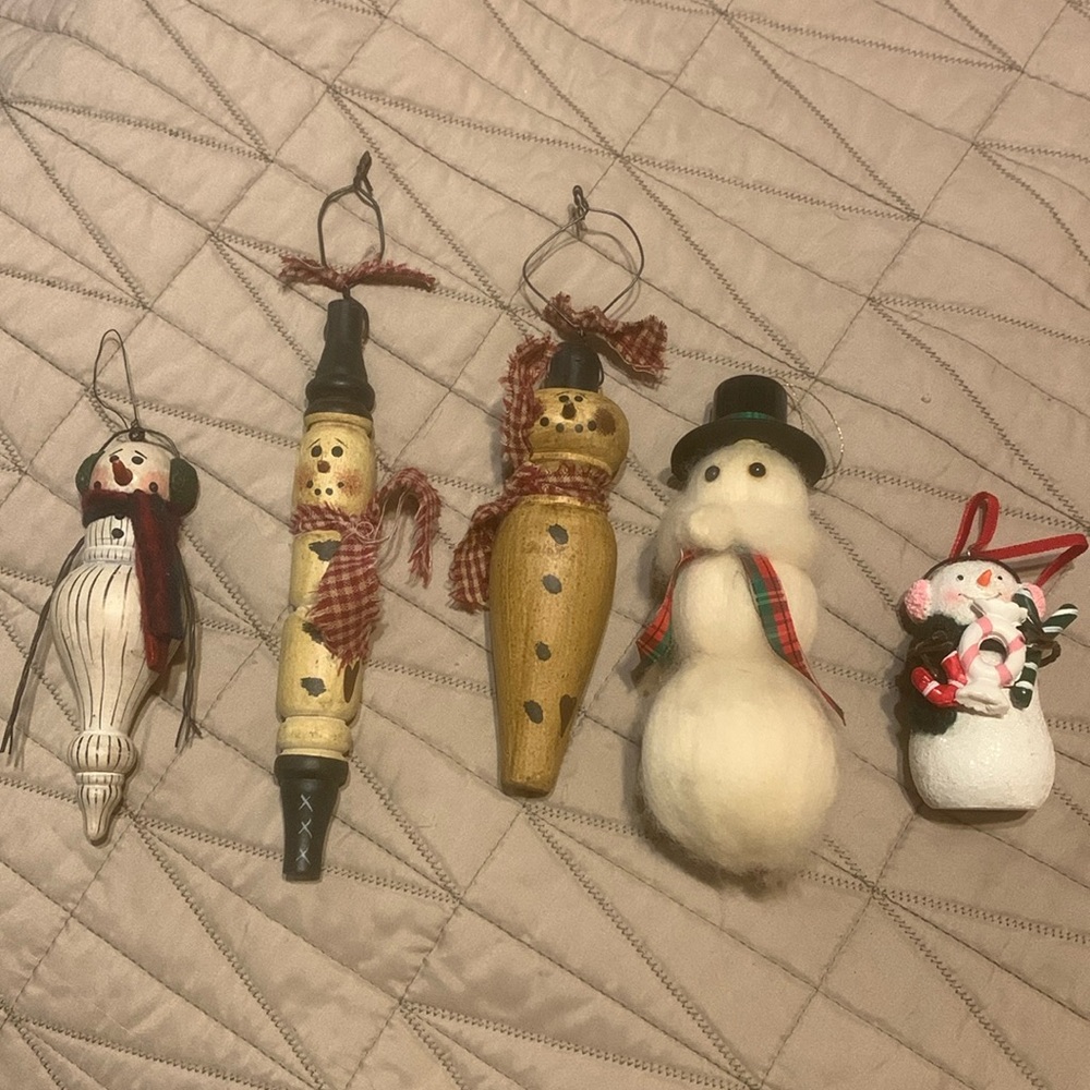 Snowmen Ornament Collection